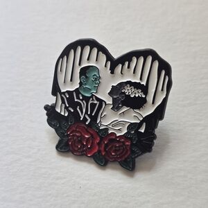 Frankenstein And Bride Of Frankenstein Pin